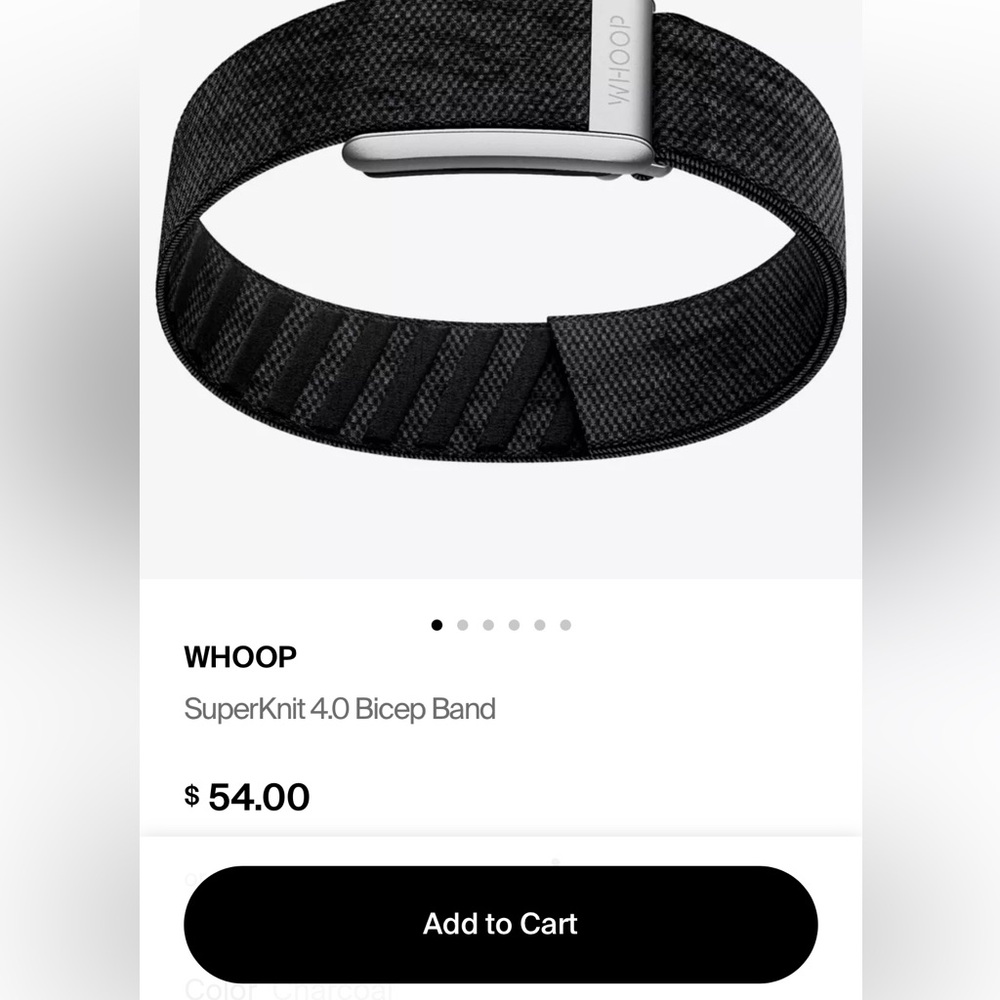 WHOOP
SuperKnit 4.0 Bicep Band